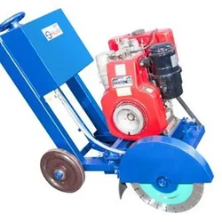 Commercial Road Groove Cutter Machine Motor With Engine